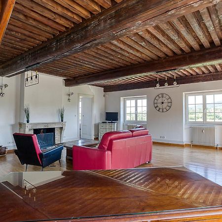 Sejourner Au Chateau De La Roue Grand Appartement Lissieu Eksteriør billede