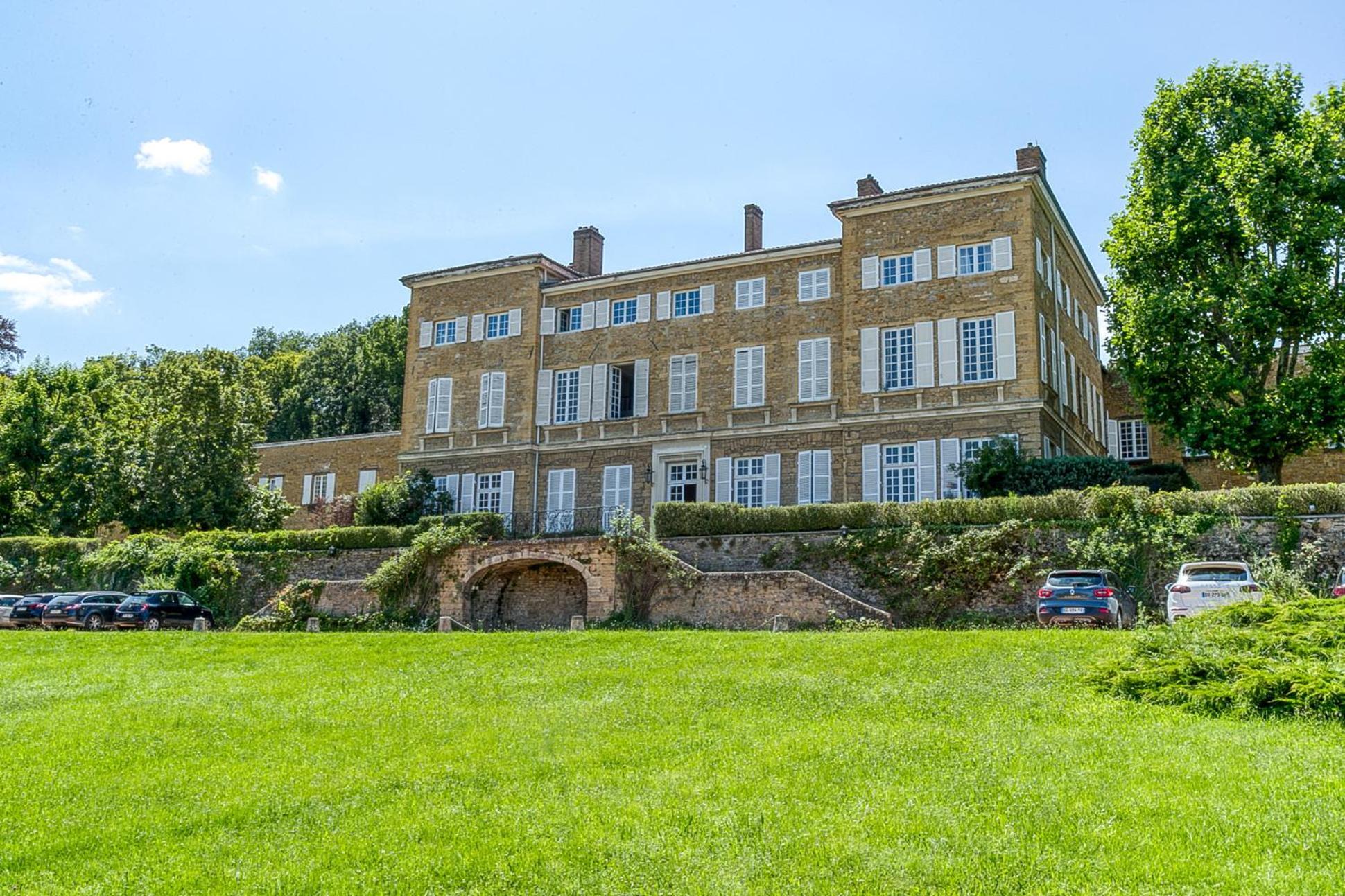 Sejourner Au Chateau De La Roue Grand Appartement Lissieu Eksteriør billede